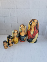 Матрёшка 5м 18см "Модильяни"