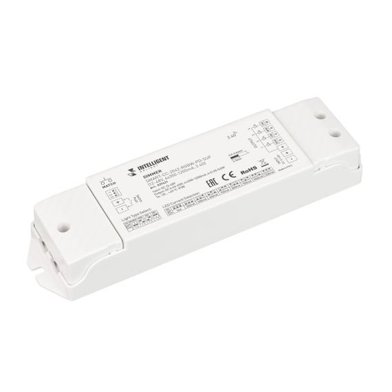 INTELLIGENT ARLIGHT Диммер SMART-CC-2042-RGBW-PD-SUF (12-48V, 4x350-1200mA, 2.4G) (IARL, Контроллер) 037421