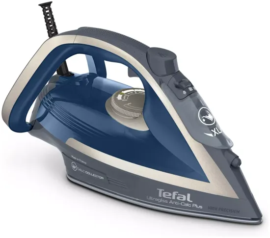 Утюг Tefal FV6842E0, Слоновая кость - синий