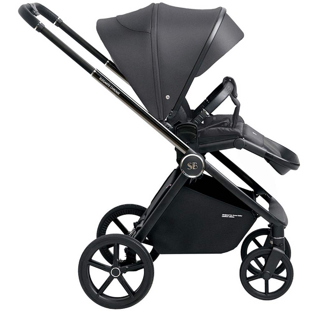 Детская коляска Sweet Baby Elegante 3 в 1 Chrome Grey 427224
