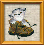 "На прогулку"-670 вышивка