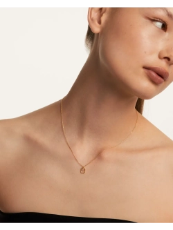 Колье женское PDPaola Мини-Буква Y серебро 925 пробы покрытое золотом 750 пробы CO01-536-U