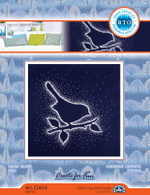 Коллекция:	Подушки¶Название по-английски:	Snow silver. Bird¶Название по-русски:	Снежное серебро. Пти