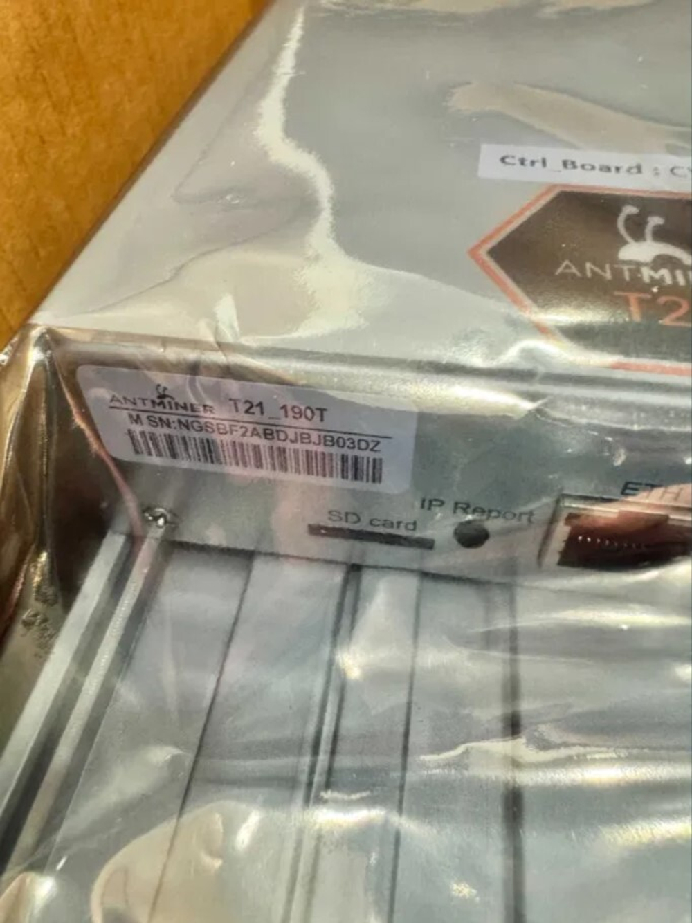 Antminer T21 190 TH/S Новый