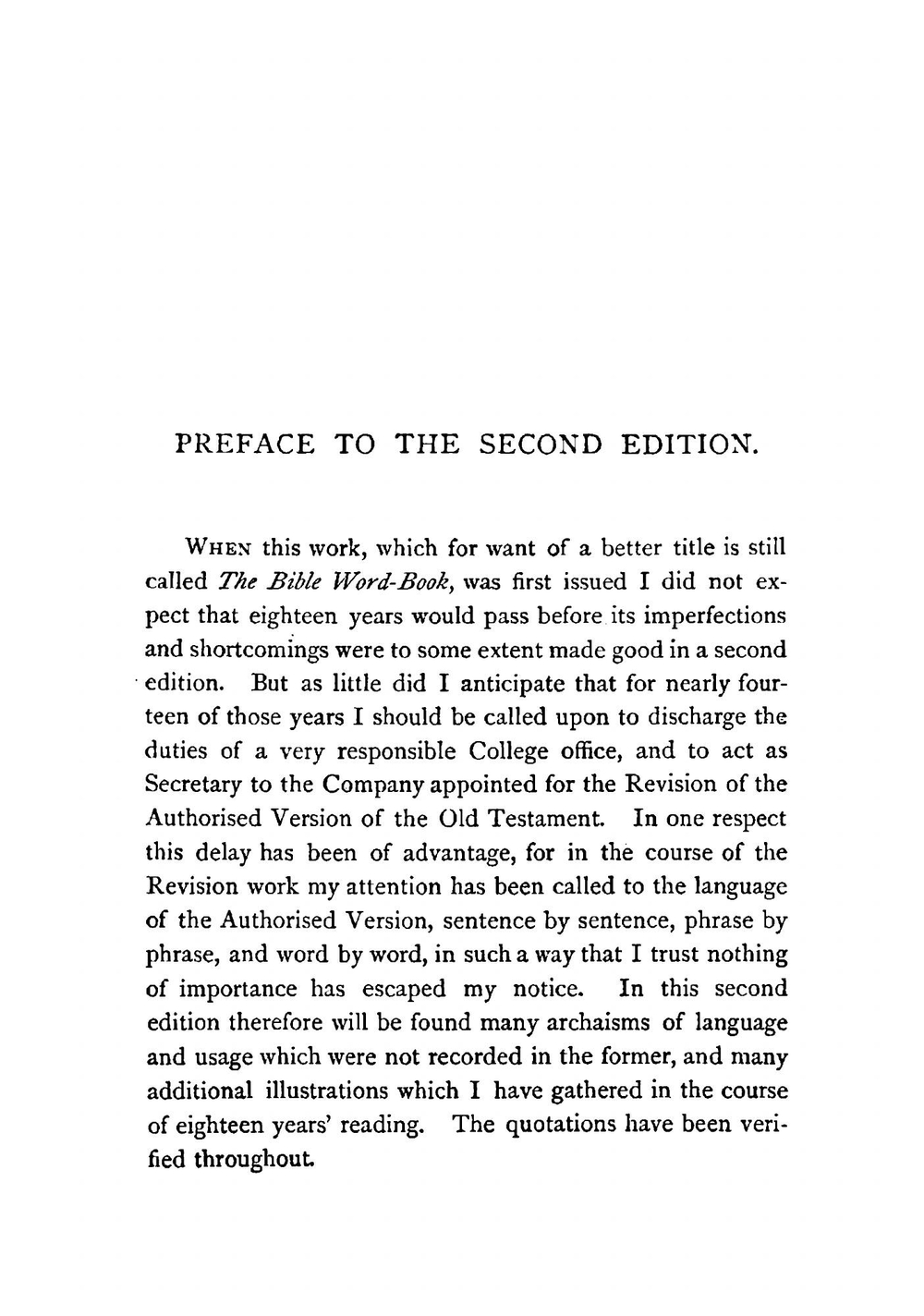 The Bible word-book. a glossary of archaic words and phrases in the authorised version of the Bible and the Book of common prayer | William Aldis Wright