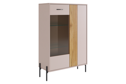 Доминика (MebelSon) Комод со стеклом