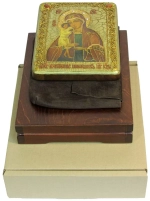 Икона Пресвятой Богородицы "Взыскание погибших" 20х15см на натуральном дереве в подарочной коробке