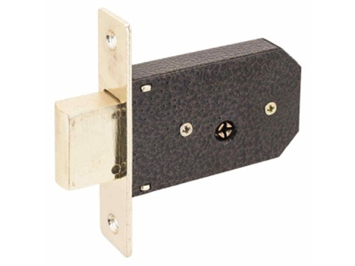 Замок врезной 90 латунь крестовой ключ Аллюр (30шт/уп)