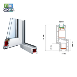 Пластиковая дверь входная KBE