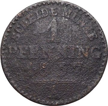 1 пфенниг 1837 Германия (Пруссия) "А"