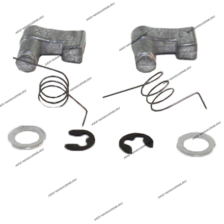 Собачка маховика для бензокосы 26см3 в компл. со стопором и пружиной (2шт. в компл)