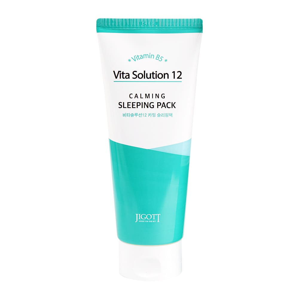[Jigott] Vita Solution 12 Calming Sleeping Pack - Ночная маска для лица успокаивающая, 180 мл