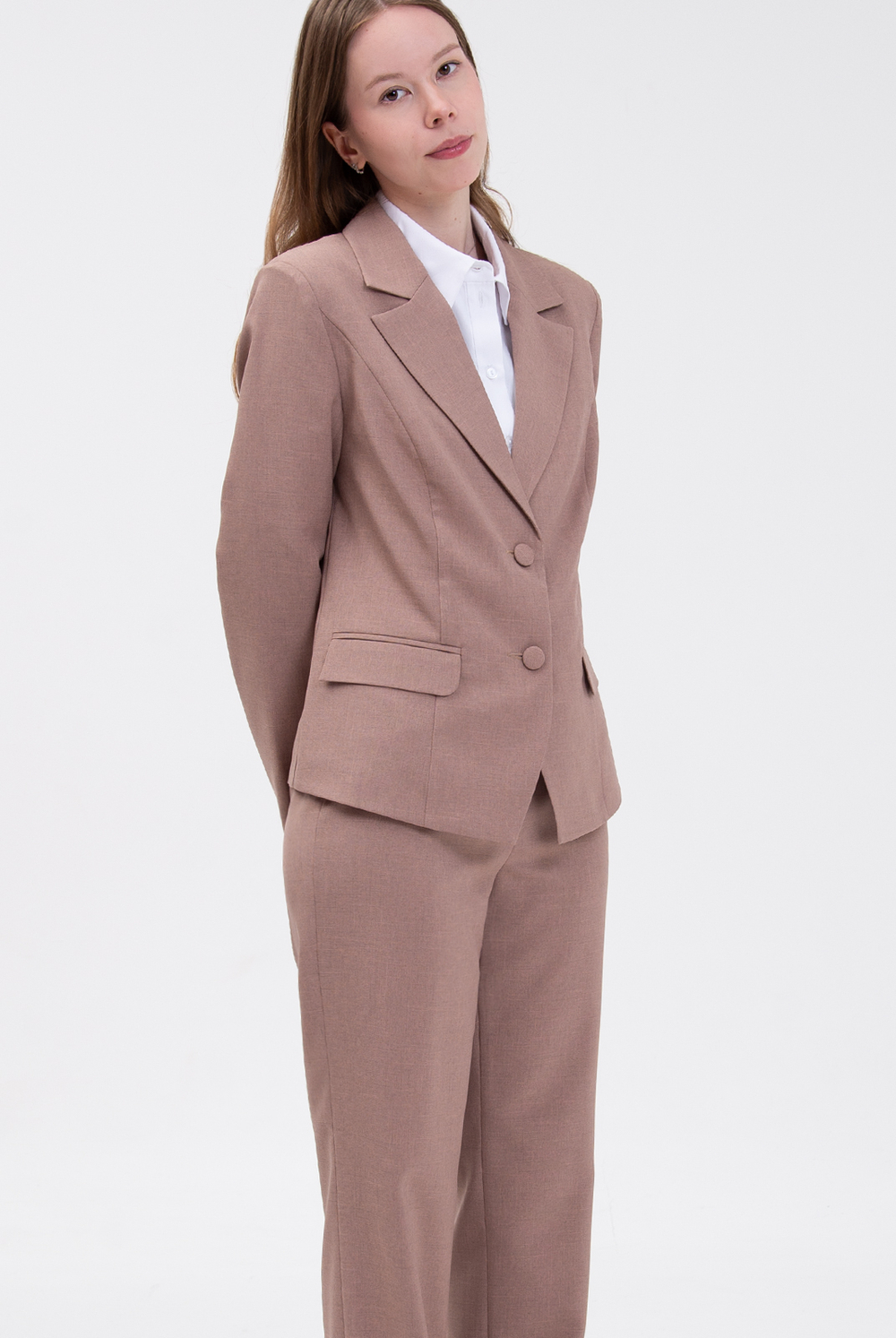 Жакет женский 4547зп, орех #38Ор044547зп