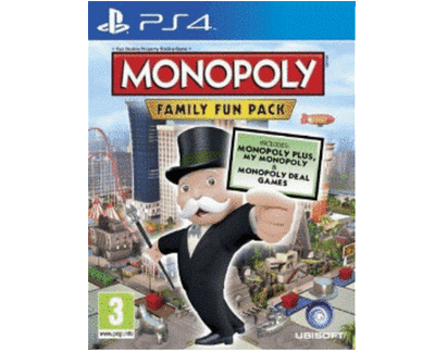 Monopoly Family Fun Pack (PS4) NEW