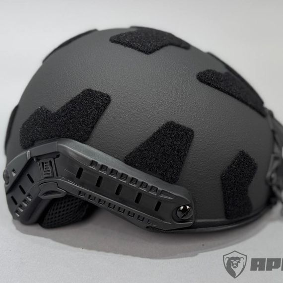 Шлем FAST Ops-Core без ушей с системой регулировки Венди, черный