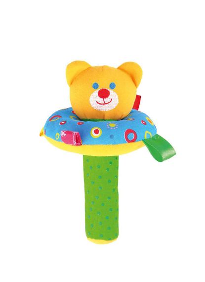 Игрушка погремушка &quot;Пирамидка Мишка&quot;