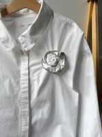 Хлопковая рубашка Zara, 164