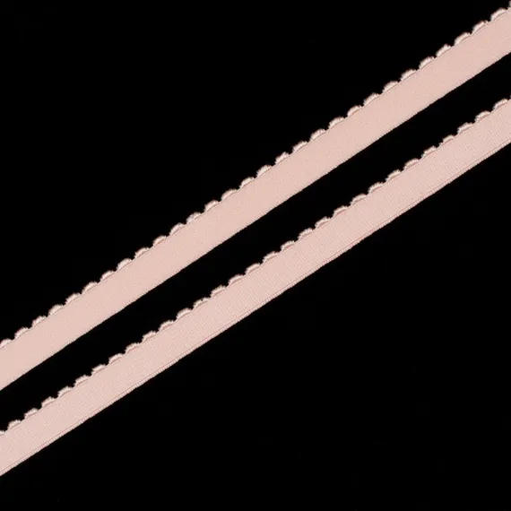 Резинка отделочная персик 12 мм (цв. 81), 641/12