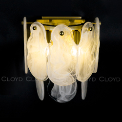 Бра Cloyd SAAM W2 / выс. 19 см - золото (арт.20463)