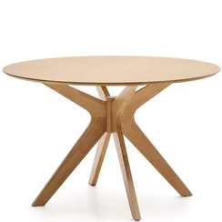Стол Naanim Ø120 см из дубового шпона