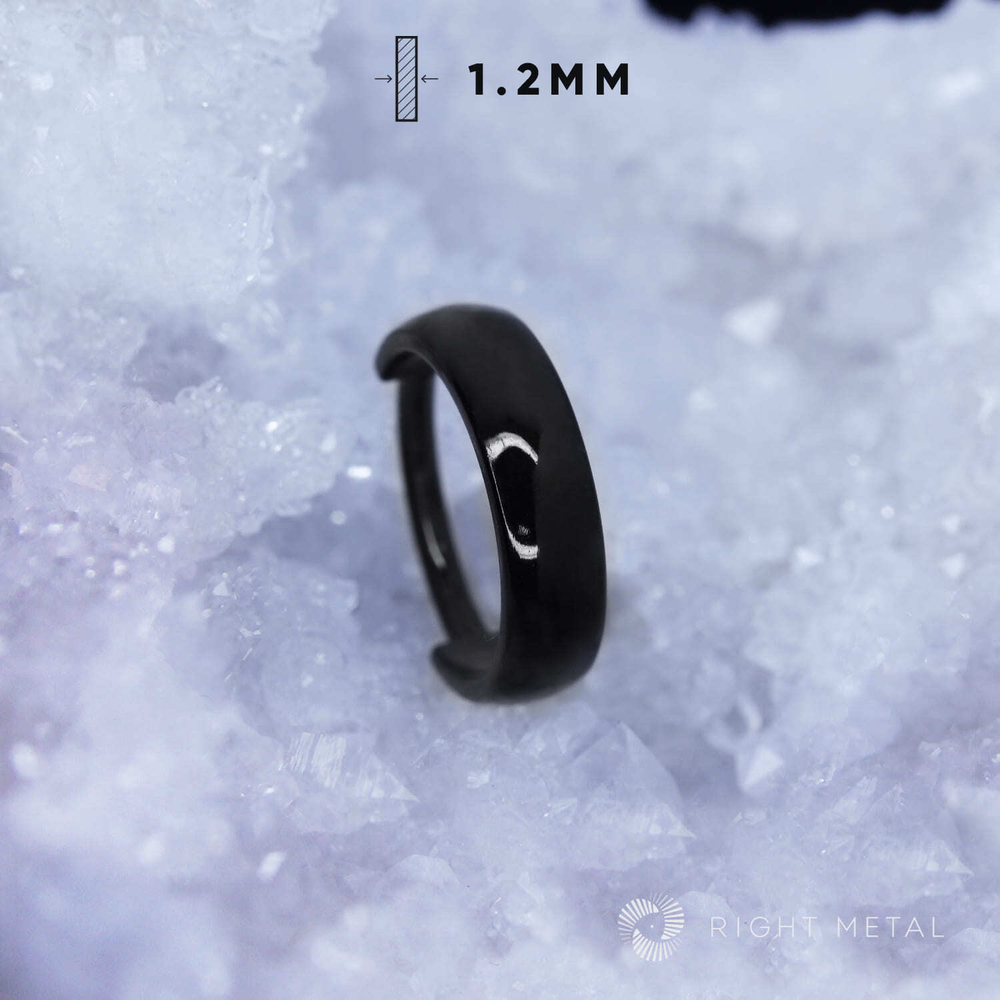 Кликер Smooth PVD Black 1.2мм