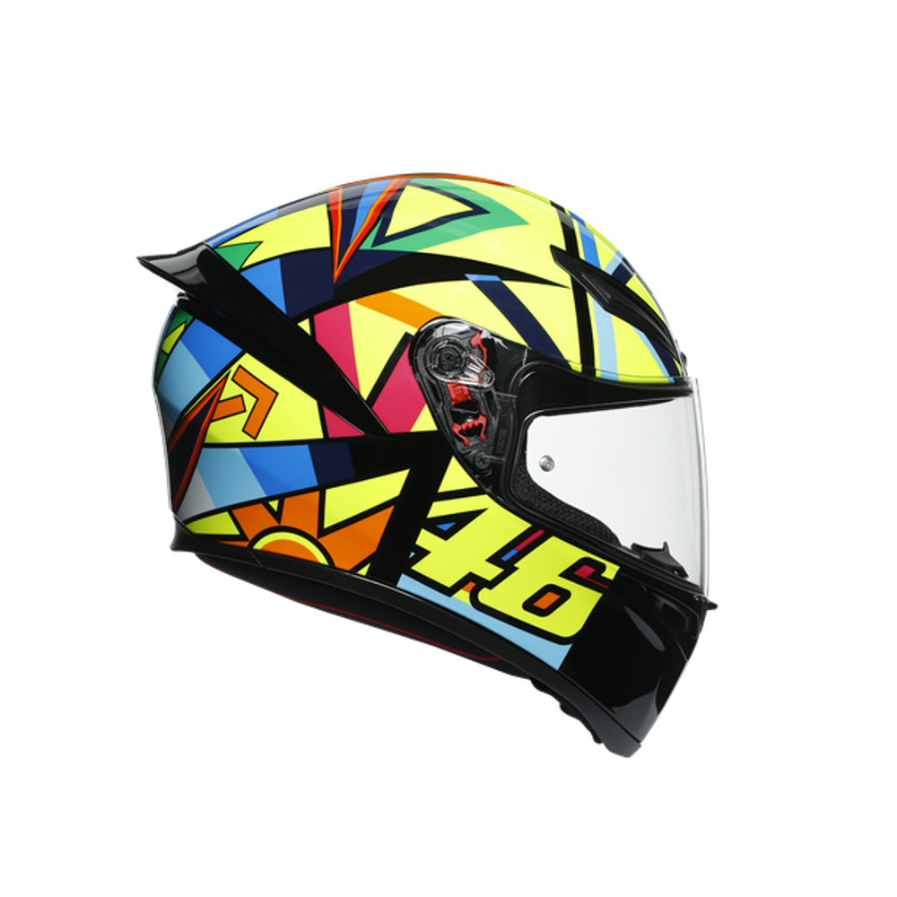 AGV K-1 SOLELUNA 2017 Multi PLK Yellow/black