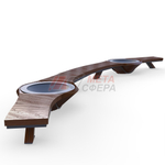 Лавка с цветочницами Botanic Twist