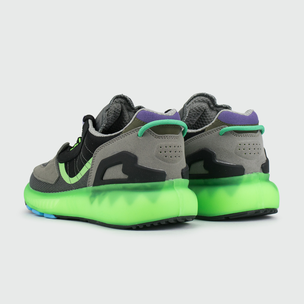 Кроссовки Adidas ZX 5K Boost Grey / Green