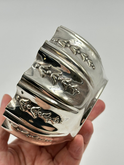 Конфетница посеребренная