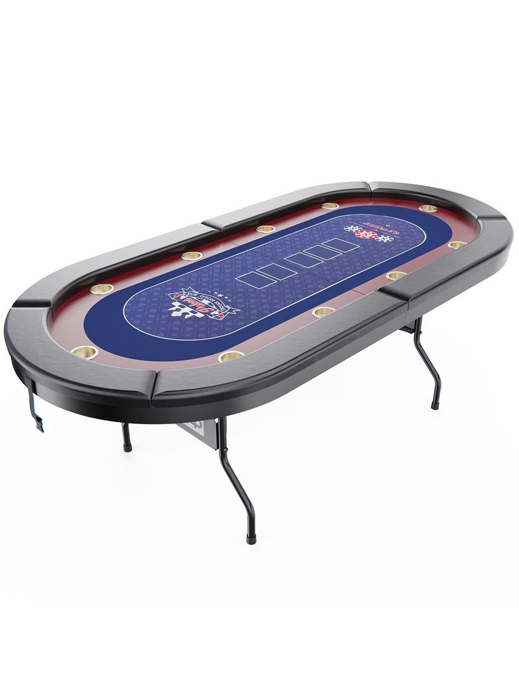 Игровой стол – покер DFC RAYKEEP 86&amp;quot;, на 10 мест, складной