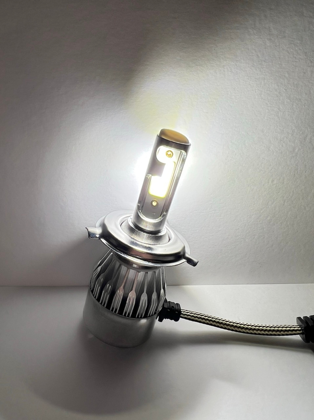 H4 / Автомобильные светодиодные лампы, H4, 36W, 3800 Lm, 12 вольт, LED Headlight C6, Серия СИ Шесть, TG (2 шт. / комплект)