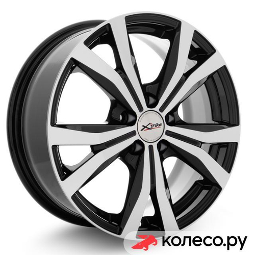 X-119 6.5x16/5*112 D57.1 ET45 BK/FP