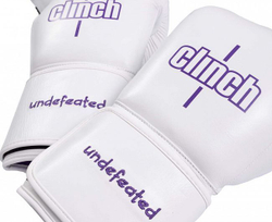 Перчатки боксерские Clinch Undefeated белые C161