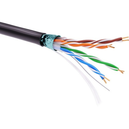 Кабель витая пара F/UTP 5e кат. 4 пары DKC RN5EFUKPEBK