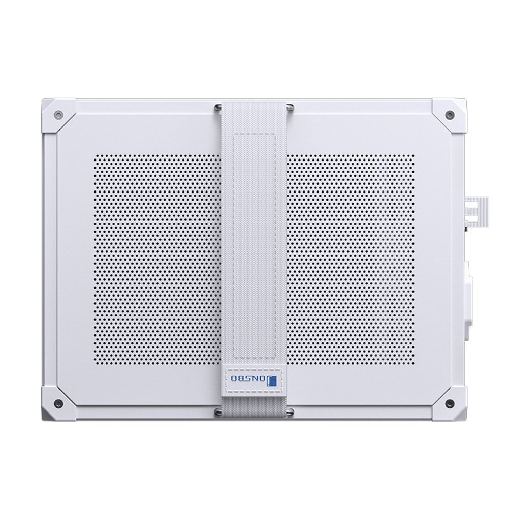 Корпус JONSBO C6-ITX, ITX, MINI-DTX, белый (без БП)