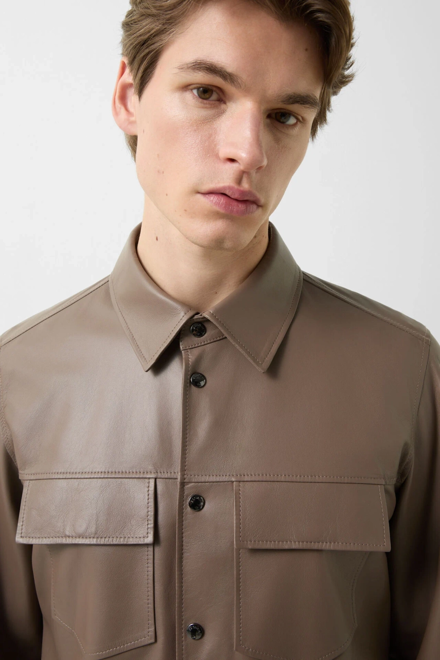 Рубашка BOGNER OLLI-L в песочном цвете