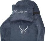 Кресло игровое Бюрократ KNIGHT N1 BLUE