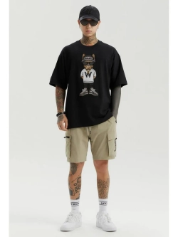 Шорты с карманами на молнии