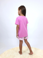 7-45-2 Пижама для девочки Luneva