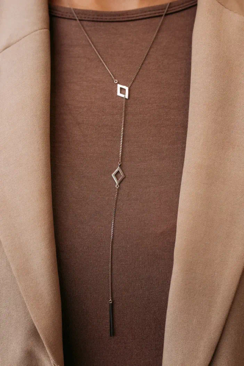 Колье - галстук ''Геометричное''