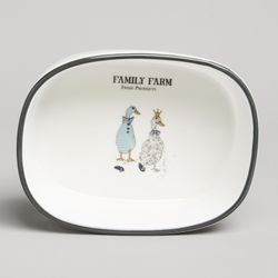 НАБОР ФОРМ НА МЕТАЛ.ПОДСТАВКЕ LEFARD "FAMILY FARM" 2 ШТ. 28,5*16*8,5 CM 500 МЛ