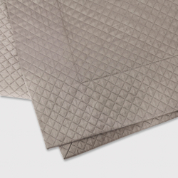 Покрывало из хлопка 150x200 Claire Batiste Atelier CNV серый графит