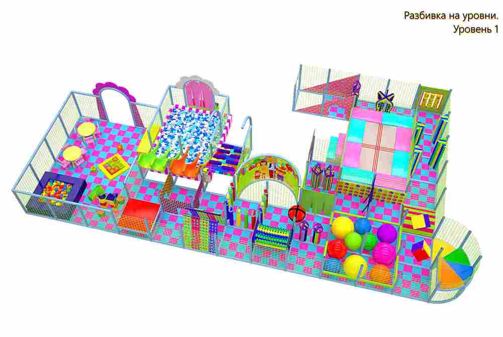 Детский игровой лабиринт «Сахарные Тропы»