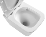 Комплект подвесной безободковый унитаз Azario Teramo AZ-8010-1000+AZ-0052-UQ с микролифтом + система инсталляции без кнопки смыва