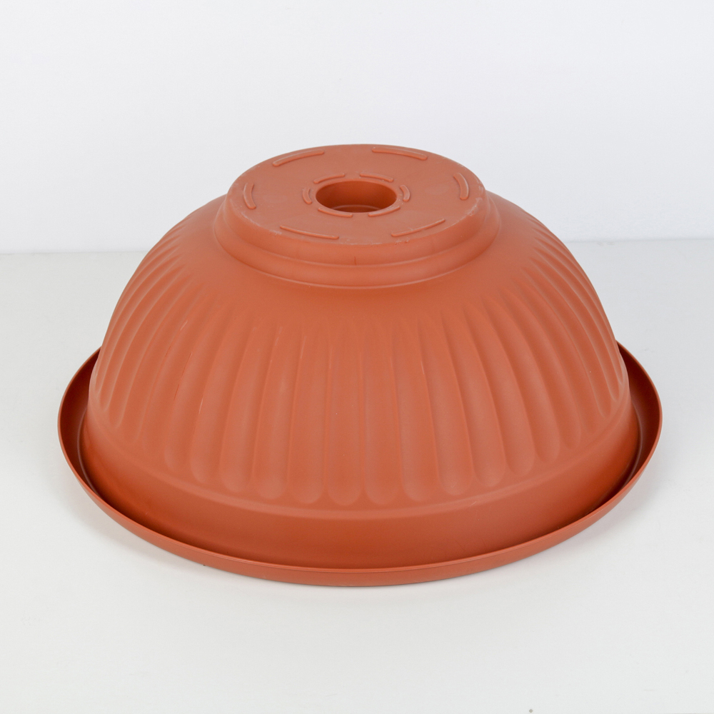 Кашпо-миска Ливия 11,5л D400мм (терракотовый)