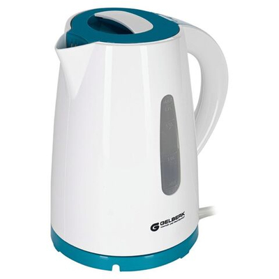 Чайник электрический Gelberk, GL-462, изумруд, 1.7 л, 2200 Вт, ск нагр элем, пластик