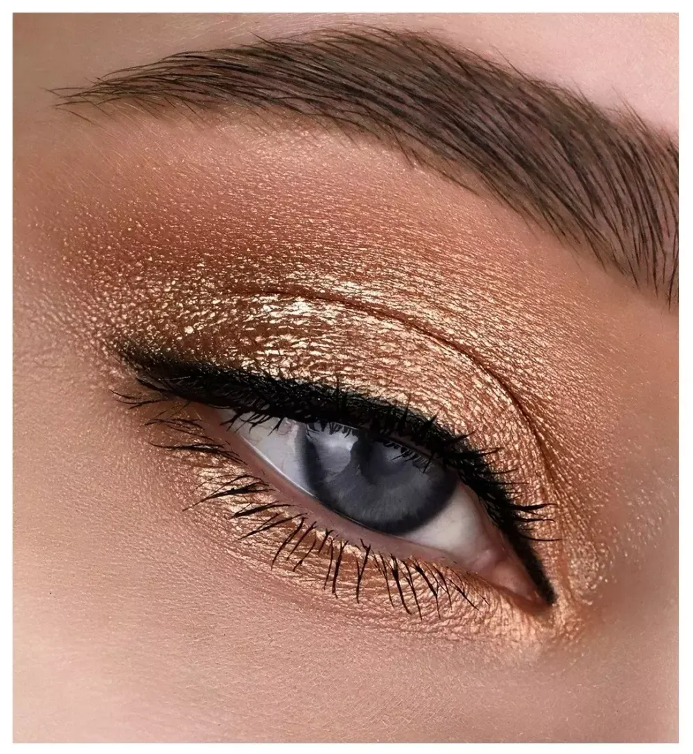 Жидкие тени для век LuxVisage METAL HYPE Liquid Eyeshadow - 5 Медное золото