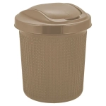 Контейнер для мусора Ajur 12 л кофейный (комплект 8 шт)