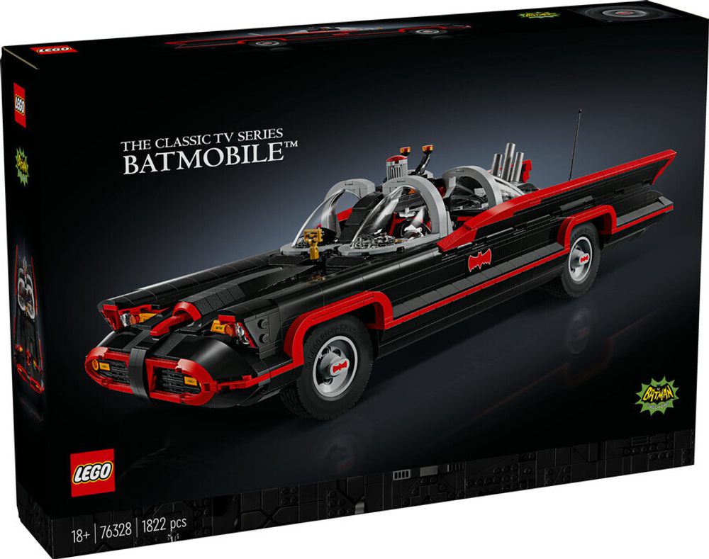 Конструктор LEGO DC Batman 76328 Бэтмобиль из классического сериала