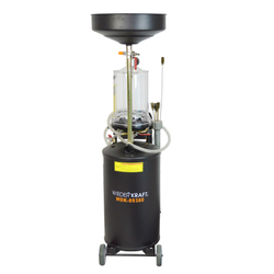 WDK-89380 Установка для откачки или слива масла с предкамерой, бак 80 л